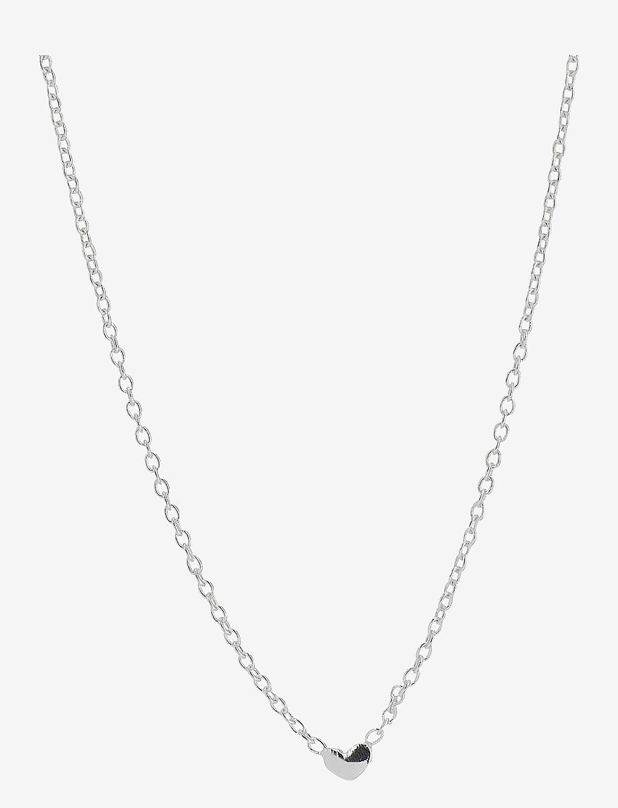 Drakenberg Sjölin - Loving Heart drop necklace gold - halsband med hänge - sterling silver - 1