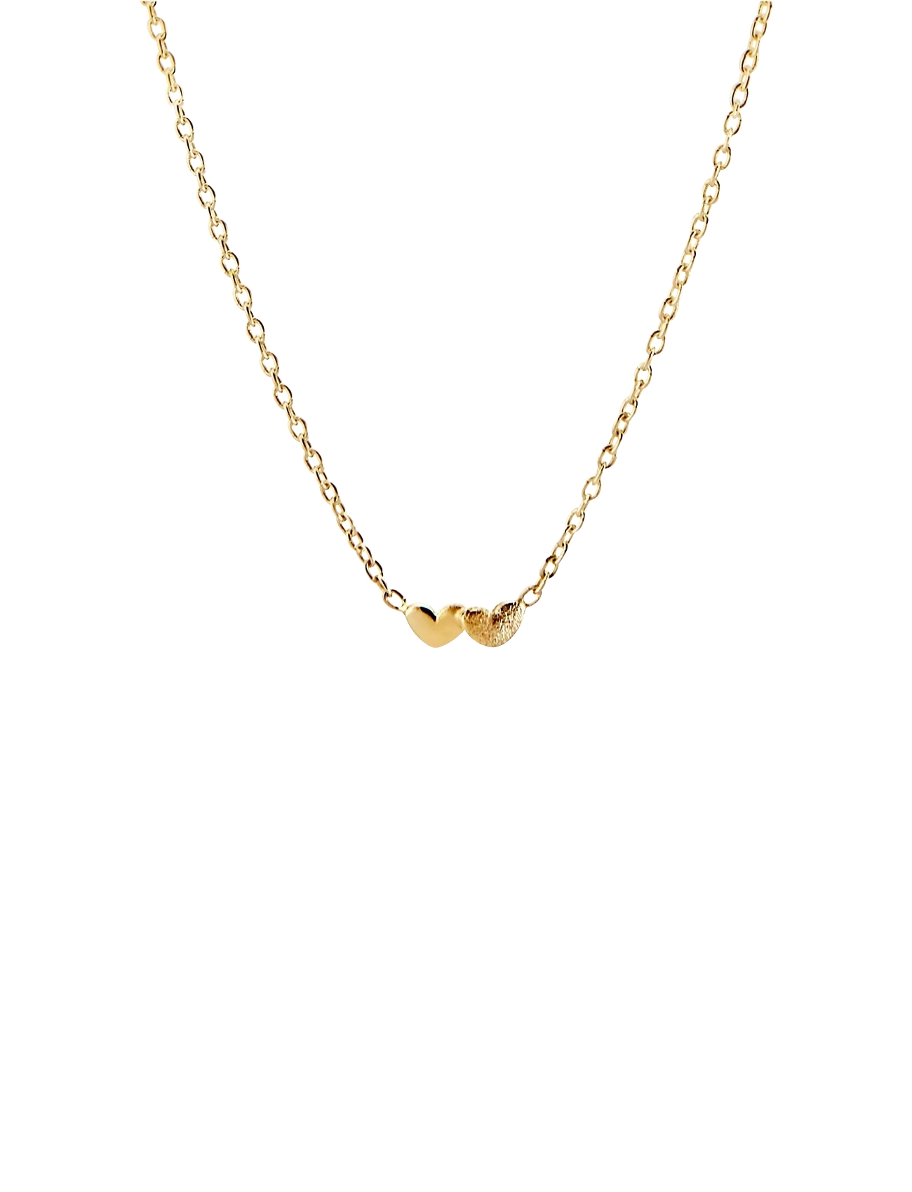 Drakenberg Sjölin - Loving heart necklace gold - 18k gold - 0