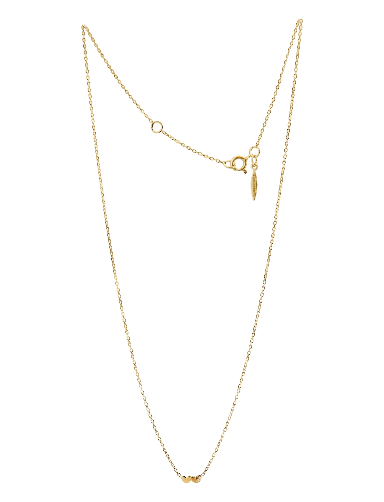 Drakenberg Sjölin - Loving heart necklace gold - 18k gold - 1