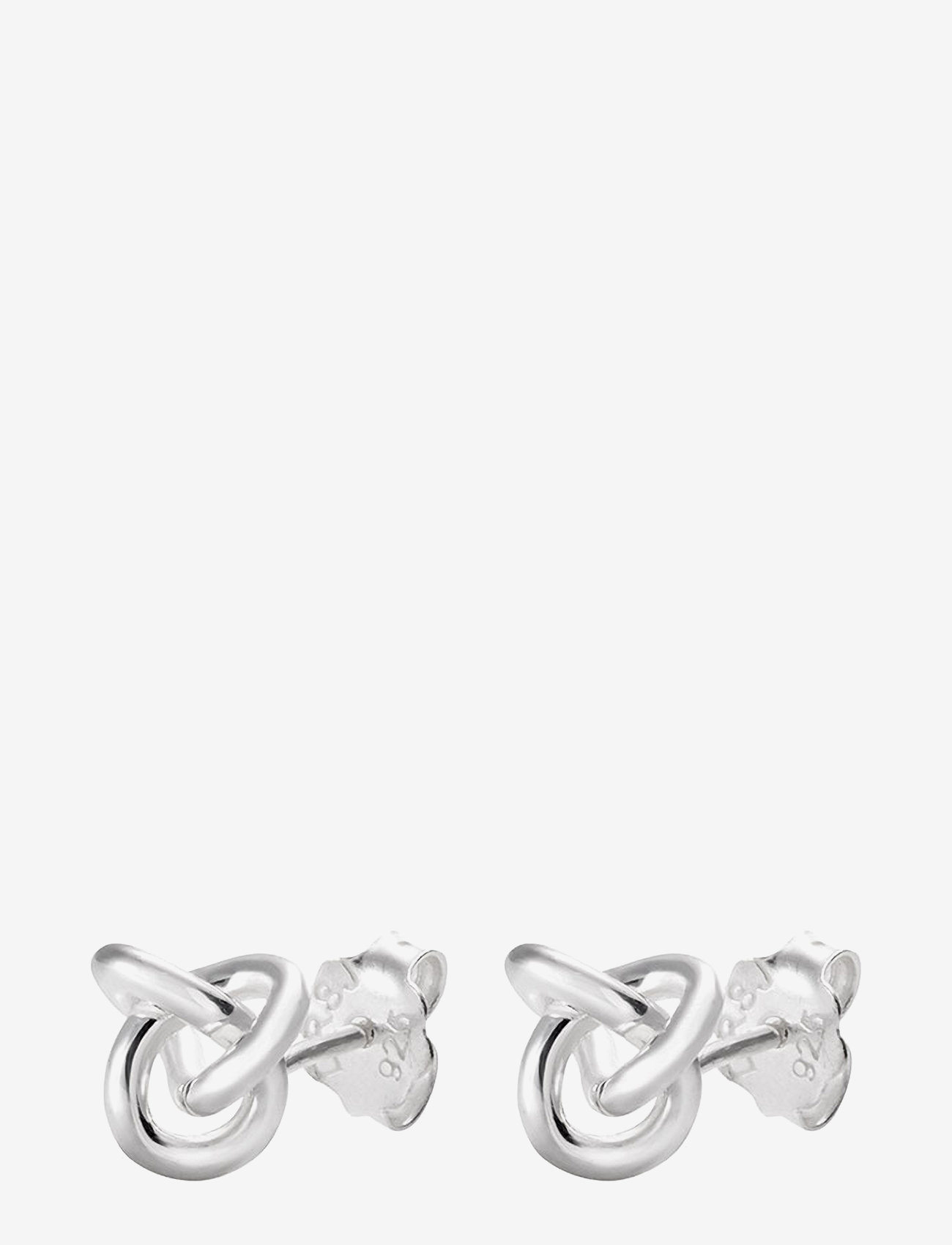 Le Knot drop studs - STERLING SILVER