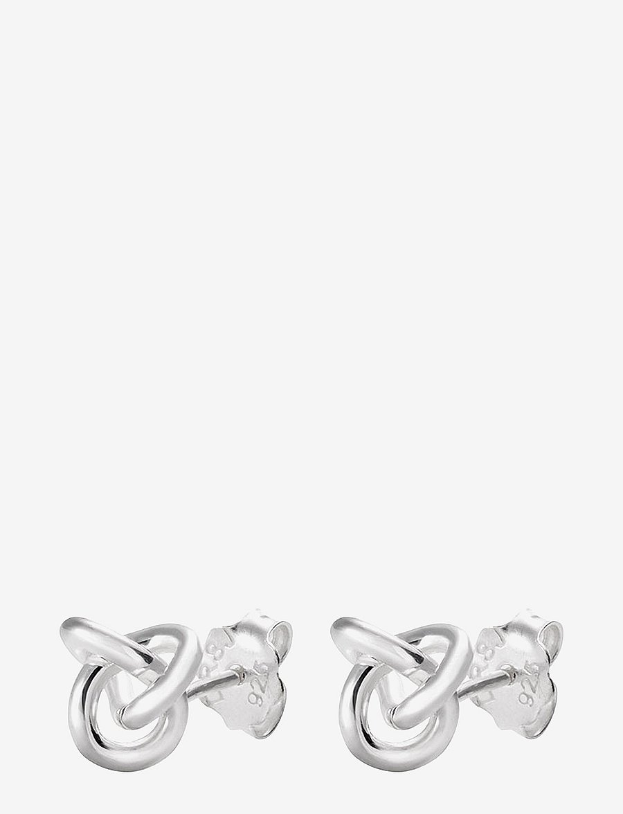 Drakenberg Sjölin - Le Knot drop studs - ohrstecker - sterling silver - 1