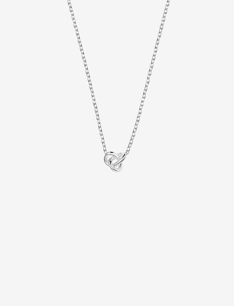 Drakenberg Sjölin - Le Knot drop necklace - halsband med hänge - sterling silver - 0