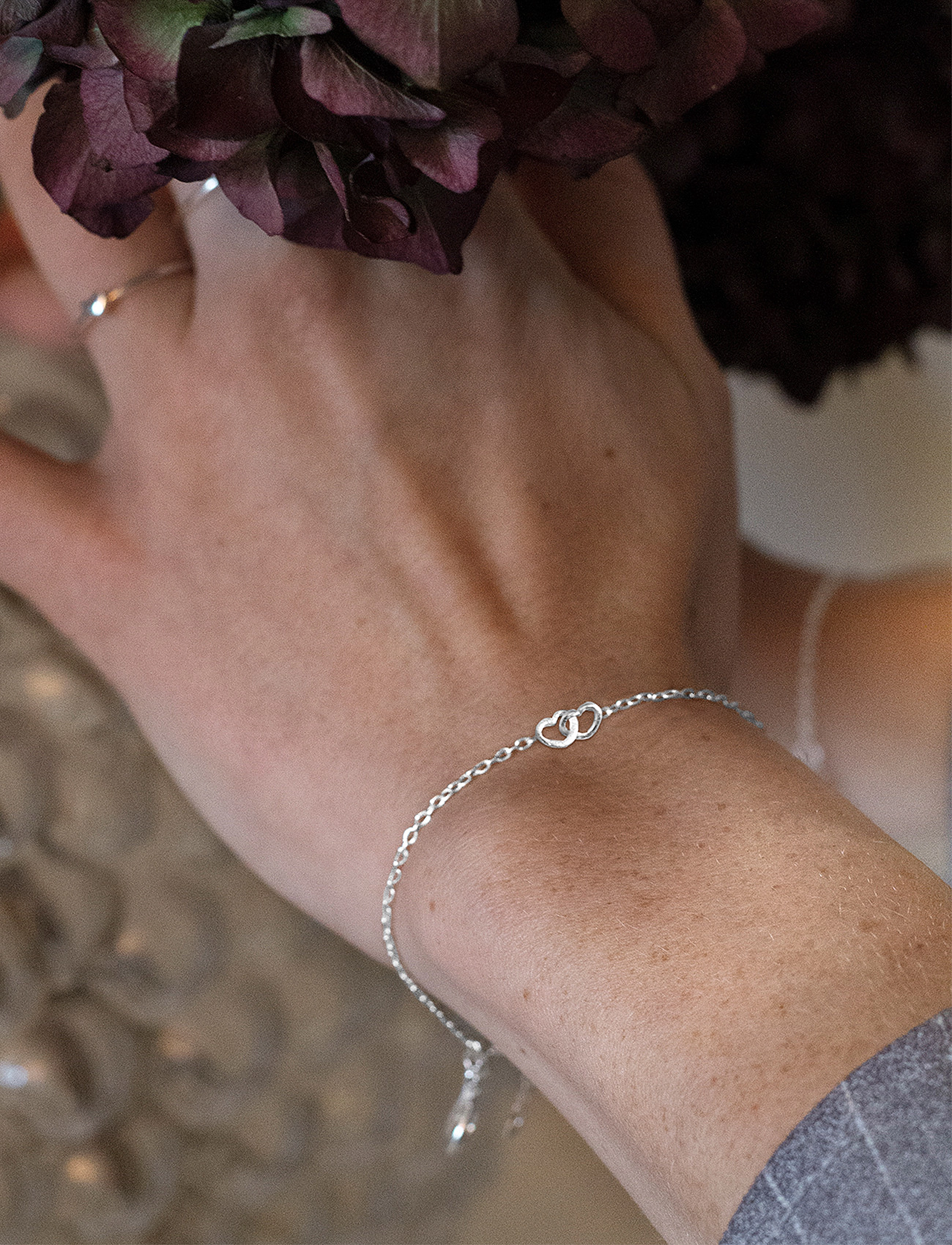 Drakenberg Sjölin Love Bracelet, One Size, Bracelets, Silber - Chain Frauen