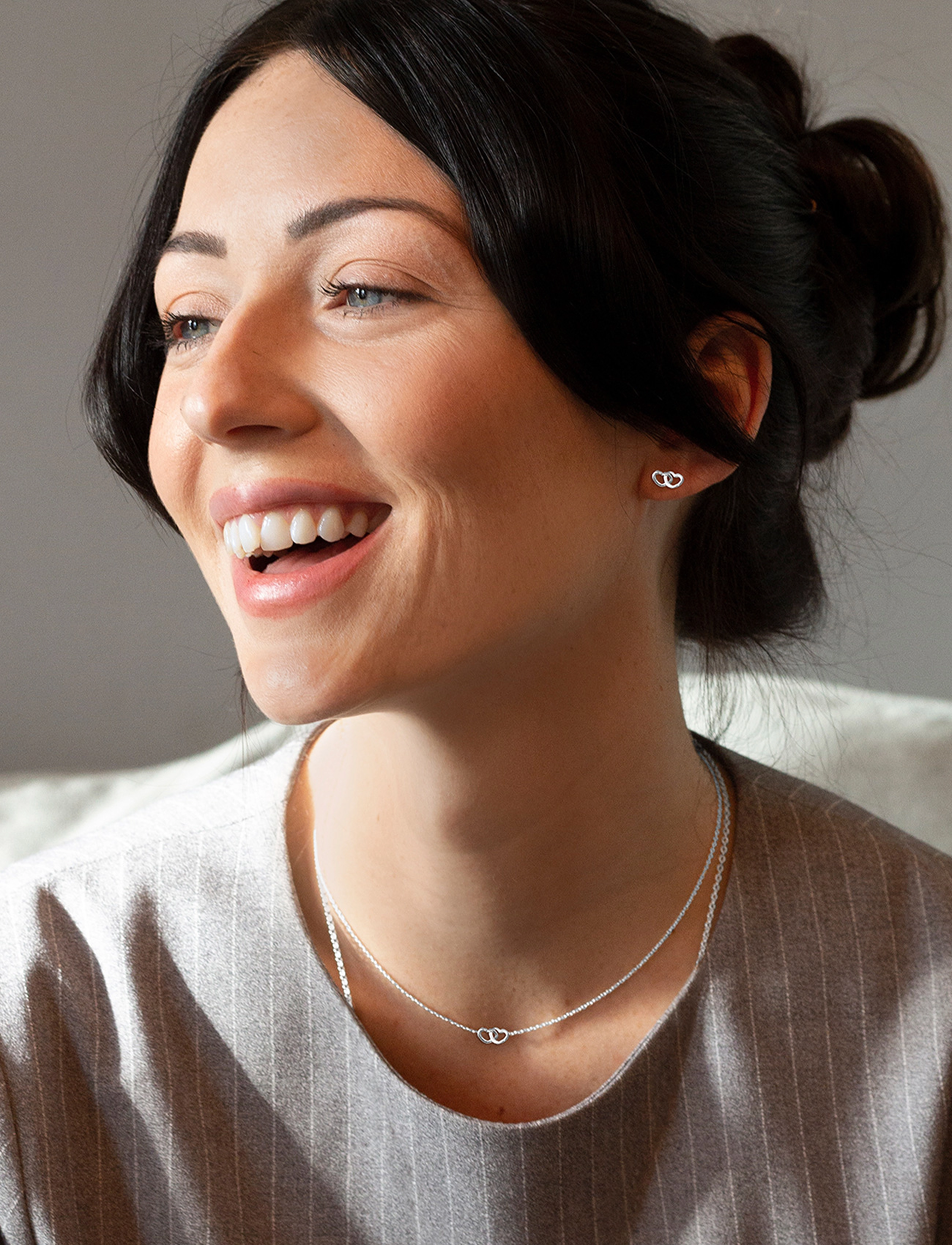 Drakenberg Sjölin Love Necklace, One Size, Necklaces, Silber - Dainty Frauen