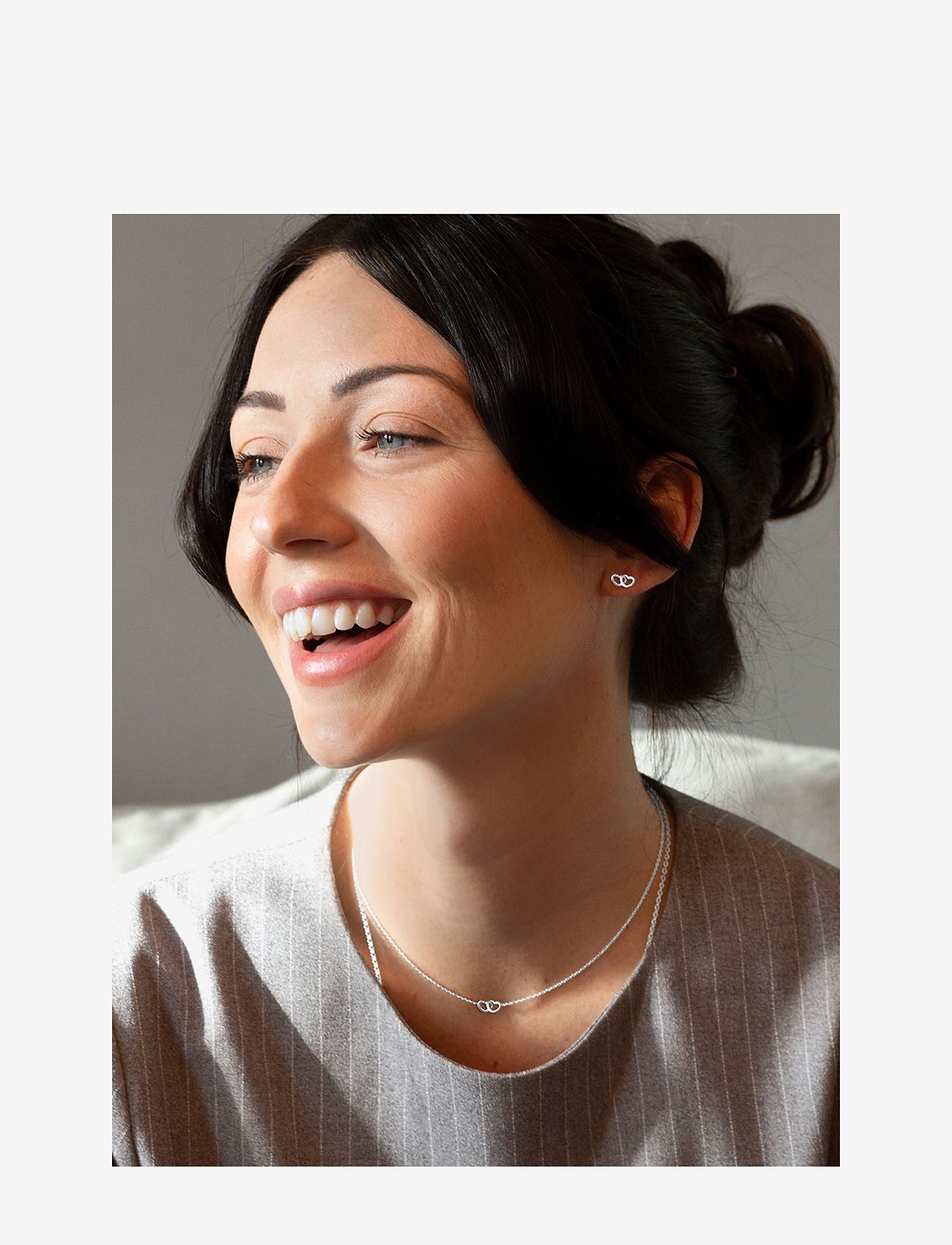 Drakenberg Sjölin - Love necklace - halskæder med vedhæng - sterling silver - 0