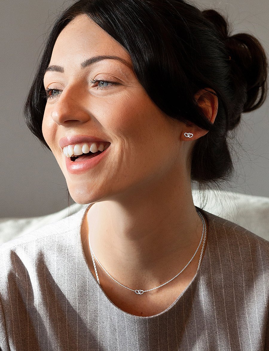 Drakenberg Sjölin - Love necklace - ketten mit anhänger - sterling silver - 0