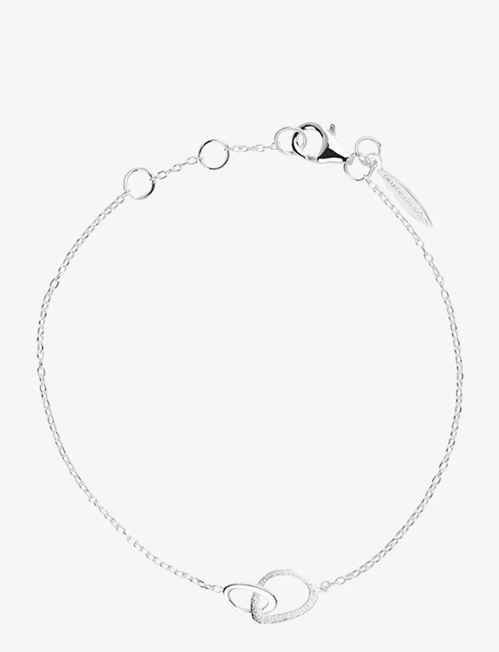 Drakenberg Sjölin - Together drop bracelet - apyrankės - sterling silver - 0