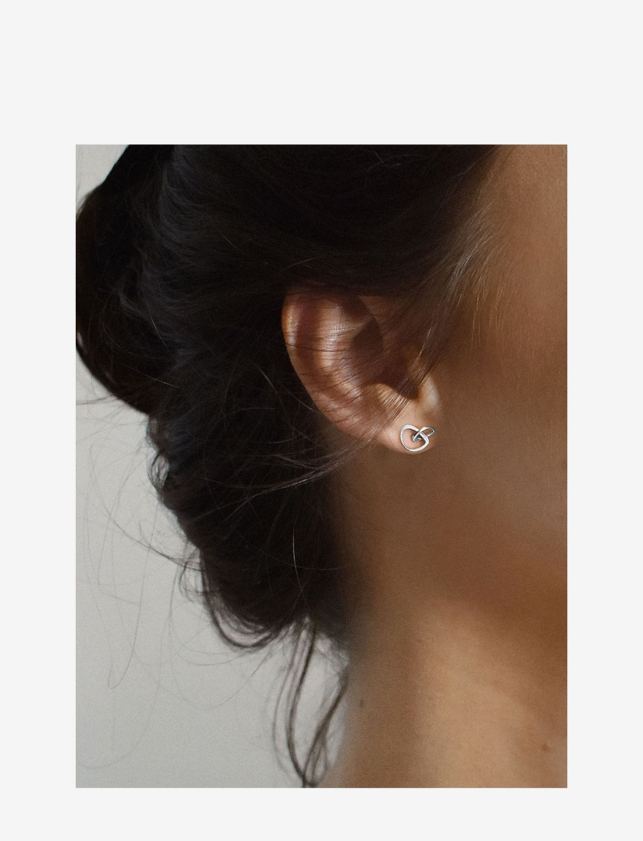 Drakenberg Sjölin - Together drop studs - Ørestikker - sterling silver - 0