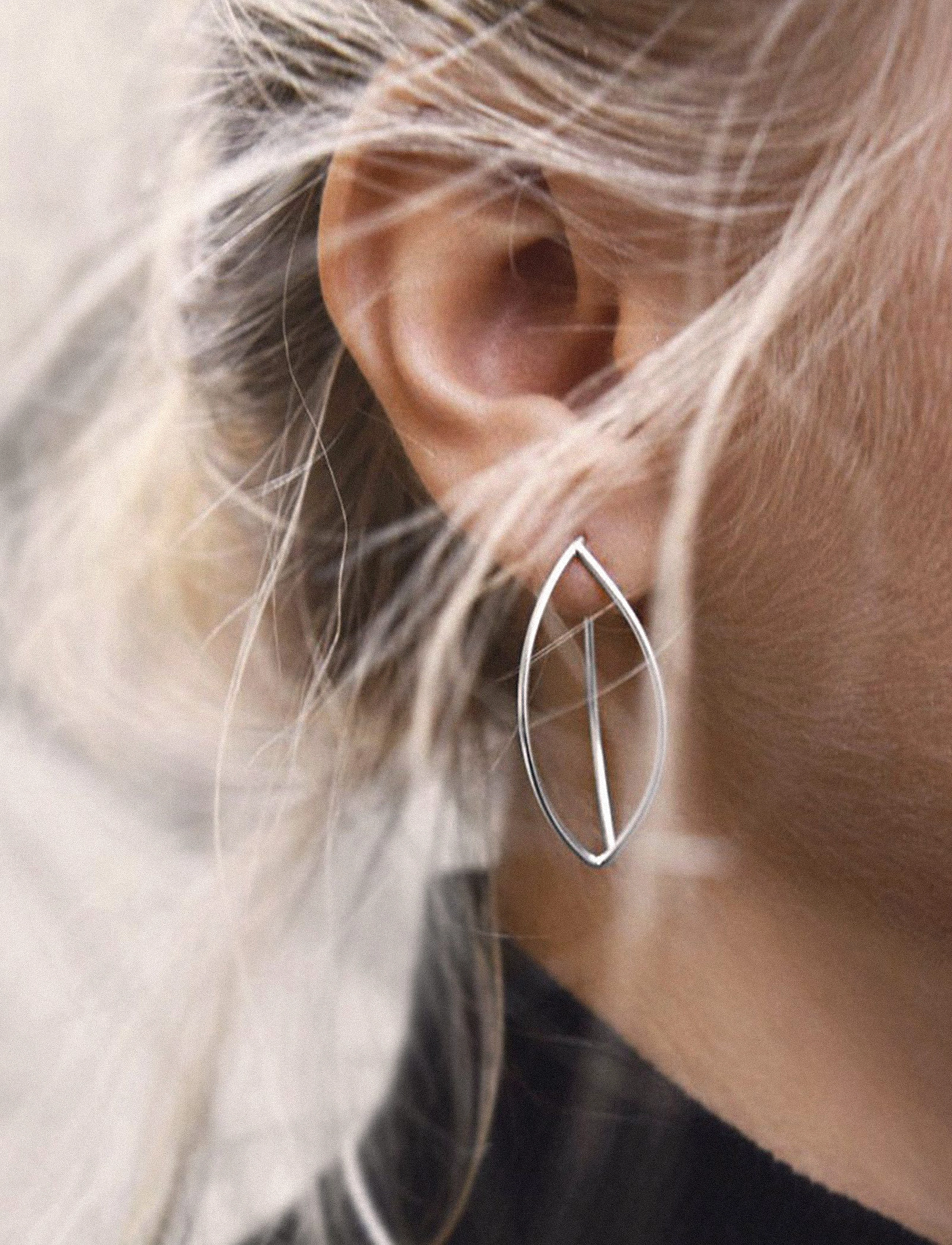 Drakenberg Sjölin Together Small Earrings, One Size, Silber - Hoops, Frauen