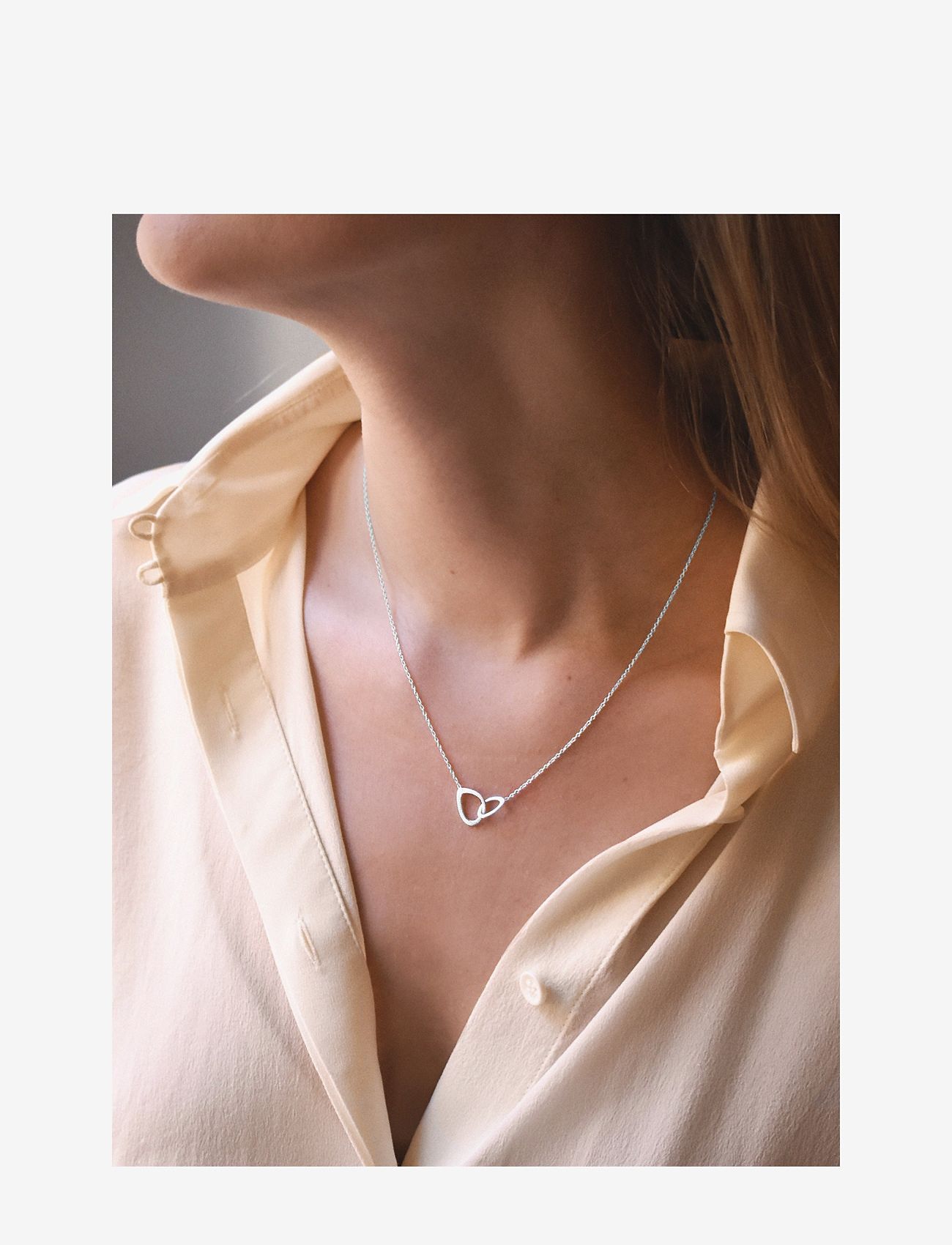 Drakenberg Sjölin - Together single necklace - ketten mit anhänger - sterling silver - 0