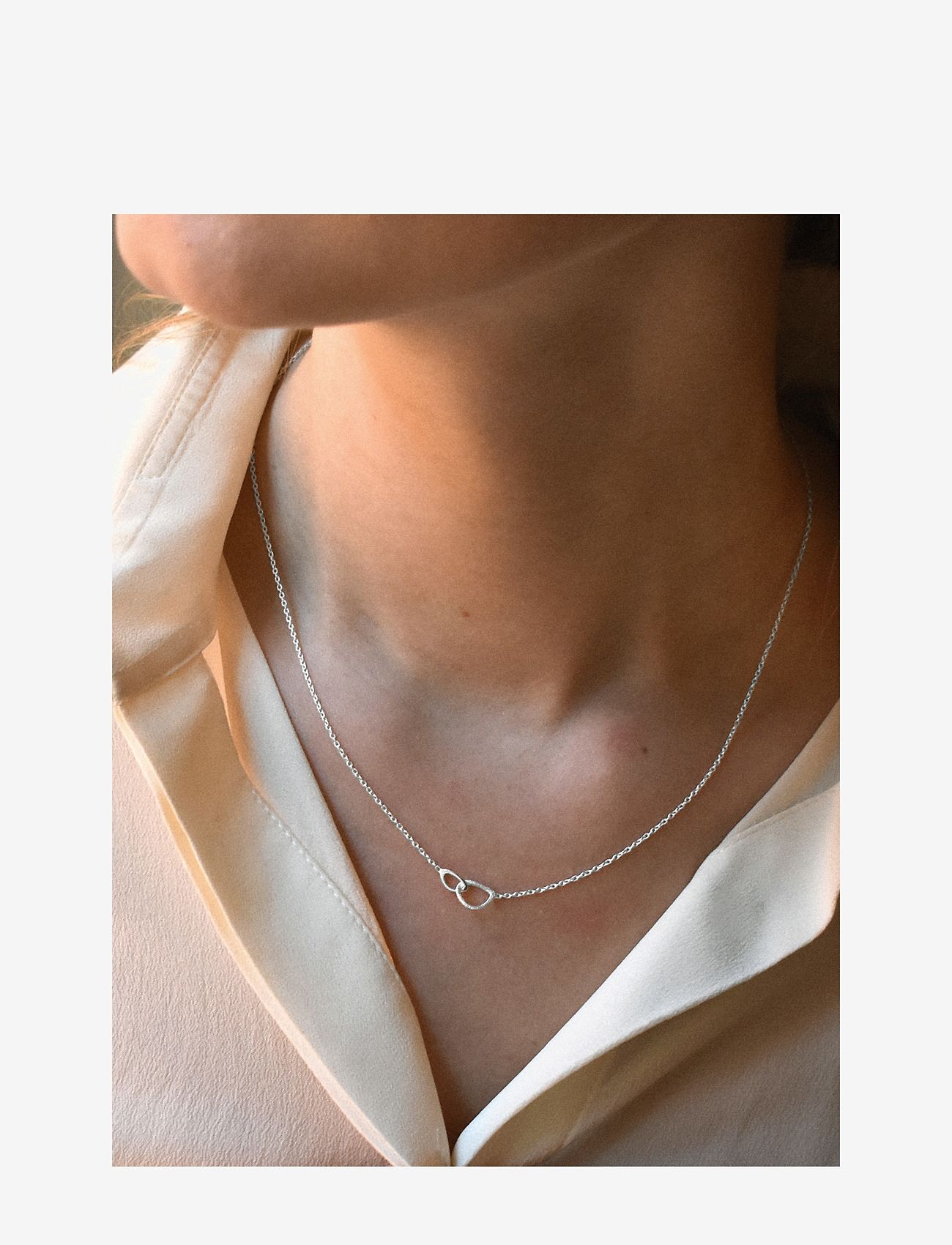 Drakenberg Sjölin - Together drop necklace - pendant necklaces - sterling silver - 0