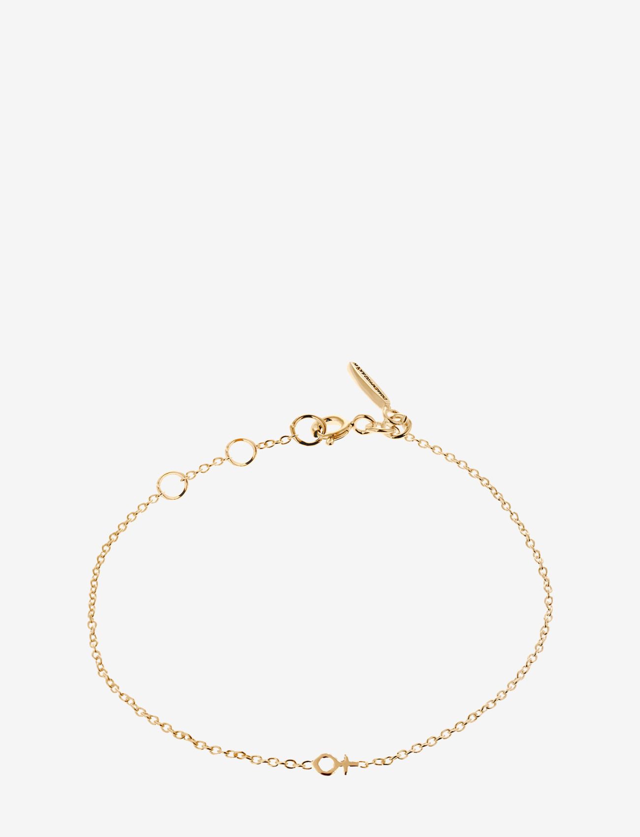 Women Unite drop bracelet gold - 18K GOLD