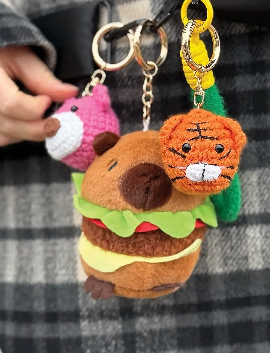 DRM-LND - Knitted Tiger - zubehör für taschen - orange - 0
