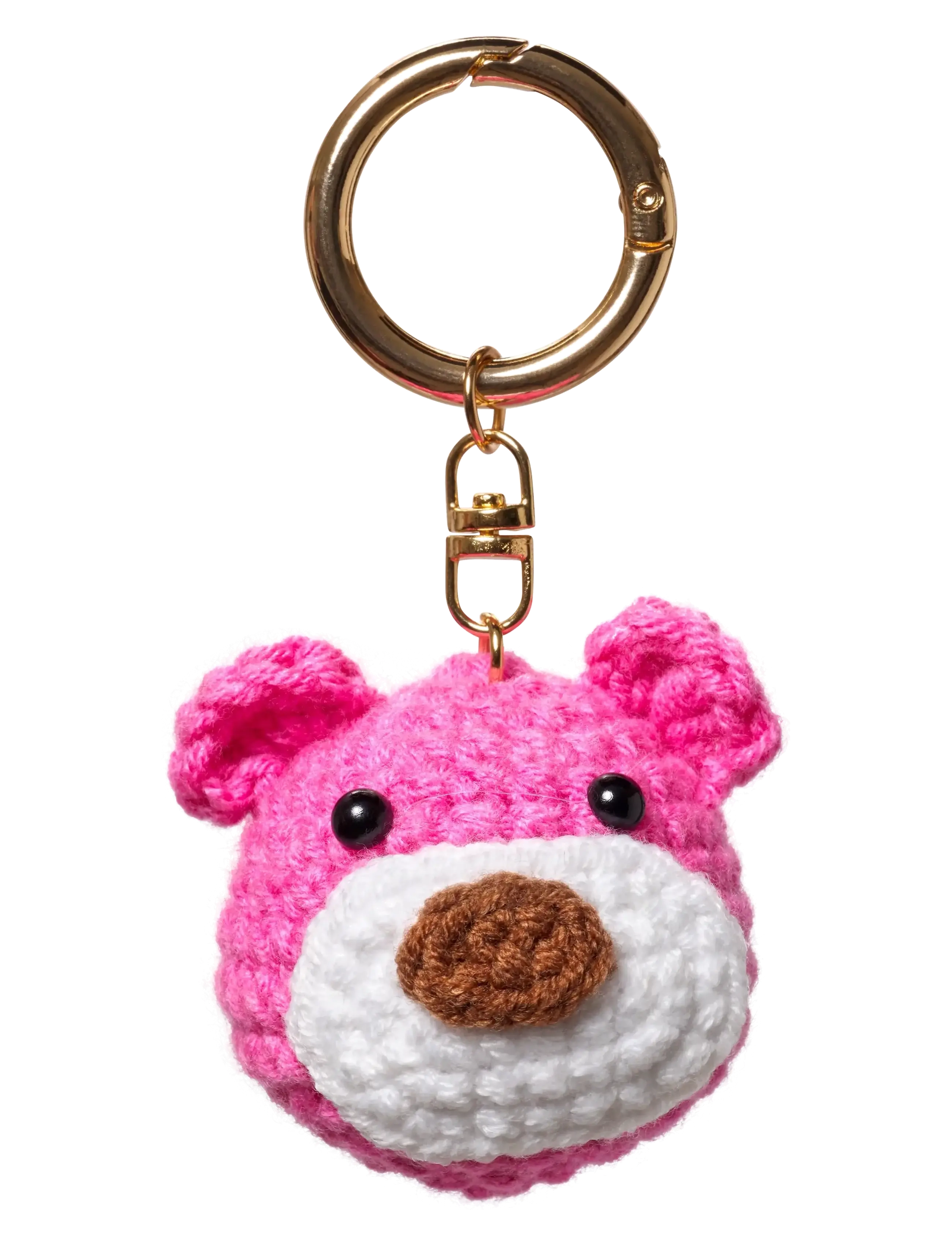 DRM-LND Knitted Bear - Travel accessories - PINK / pink/rose