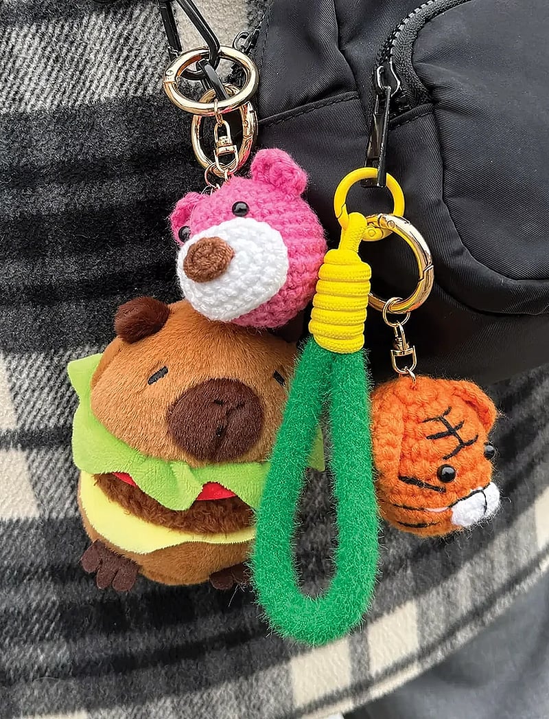 DRM-LND - Knitted Bear - aksessuaarid kotile - pink - 0