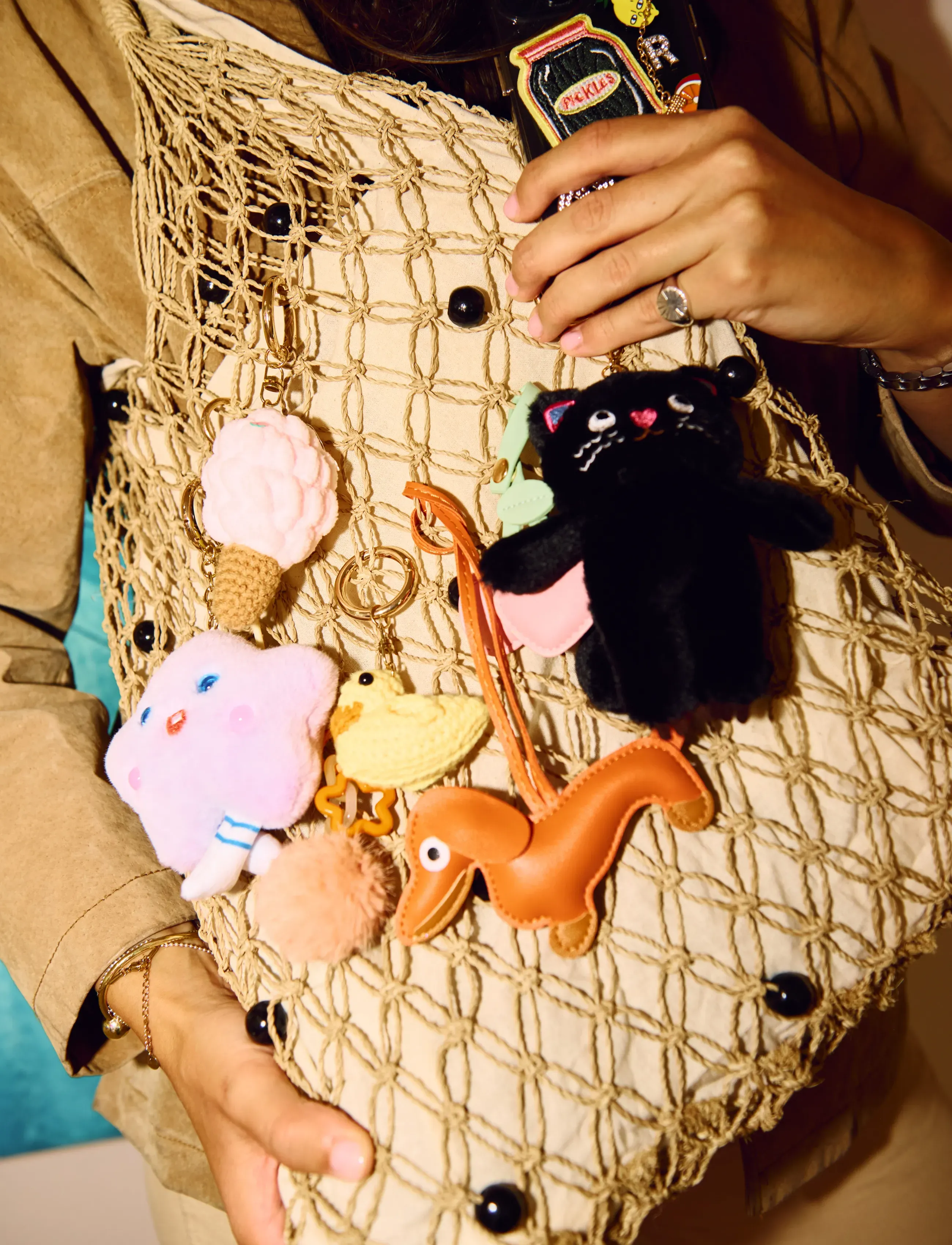 DRM-LND Sausage Dog Orange, One Size, Bags, Orange - Bag Accessories, Kinder