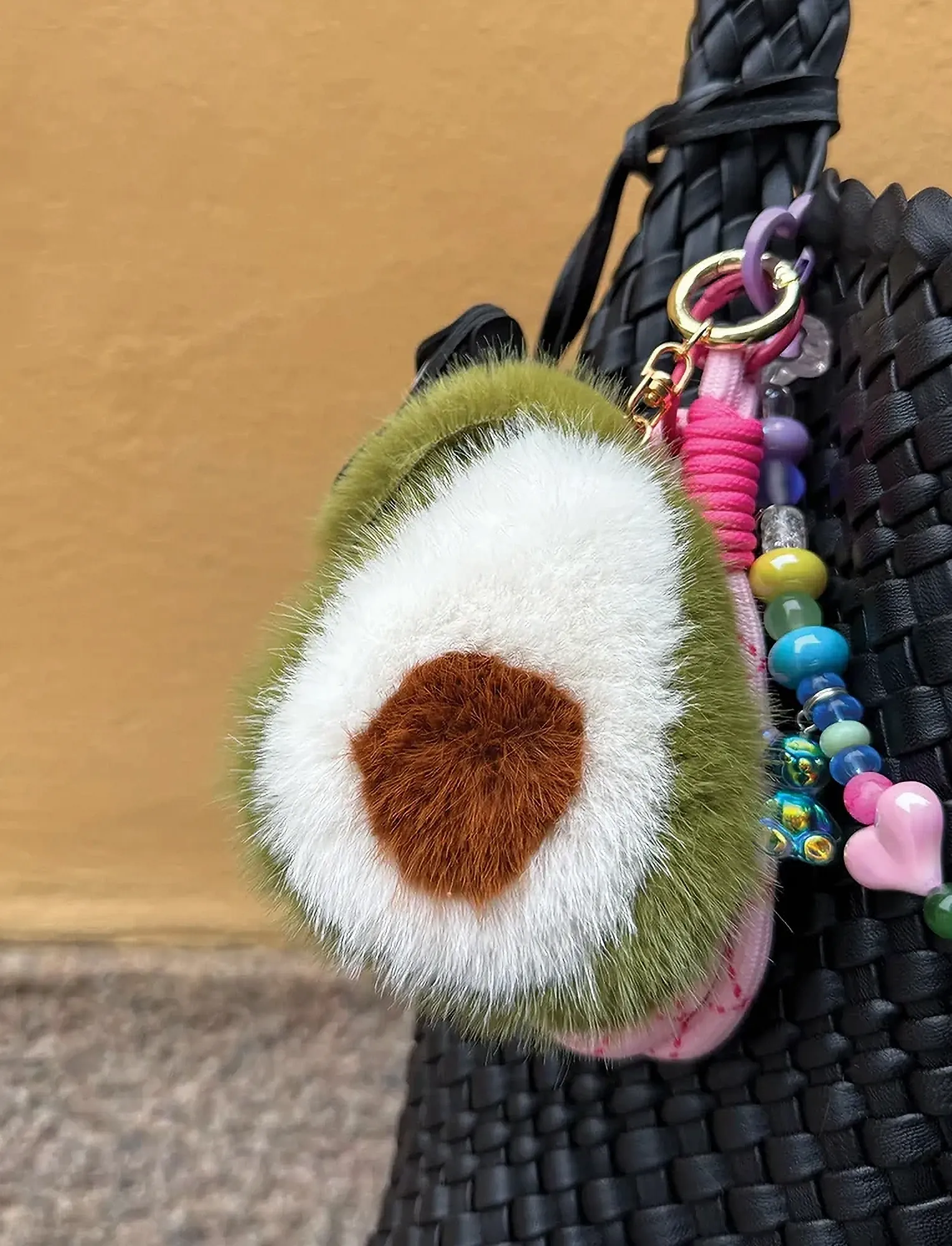 DRM-LND Fluffy Avocado, One Size, Accessories, Grün - Key Chains, Kinder