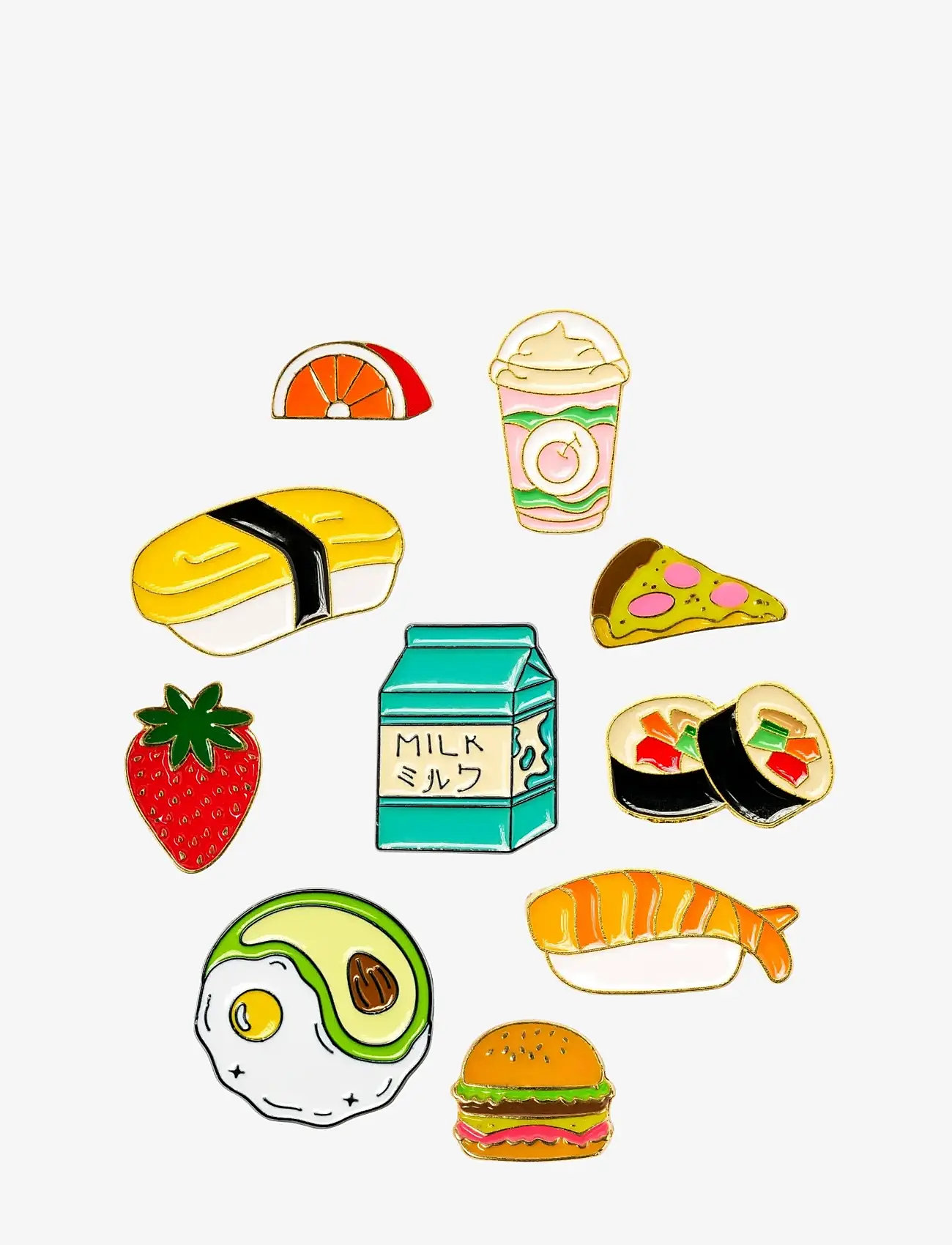DRM-LND - The Foodie Girl - handyschmuck - mixed colors - 1