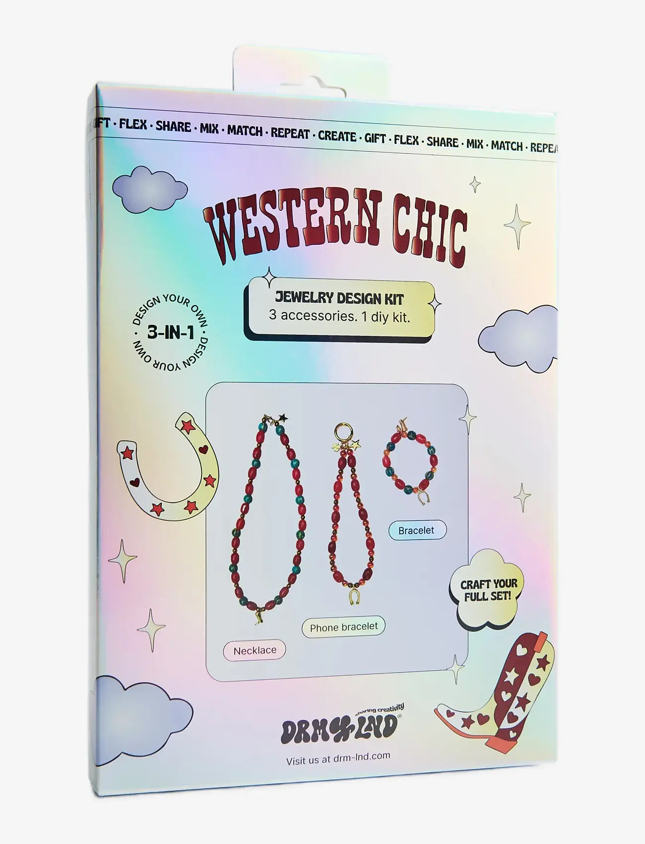DRM-LND - Western Chic - käsitöökomplekt - mixed colors - 0