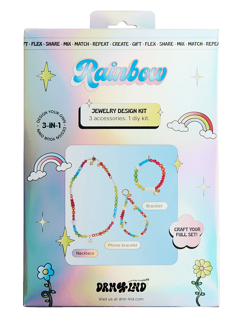 DRM-LND - Rainbow Bright - telefonsmykker - mixed colors - 0