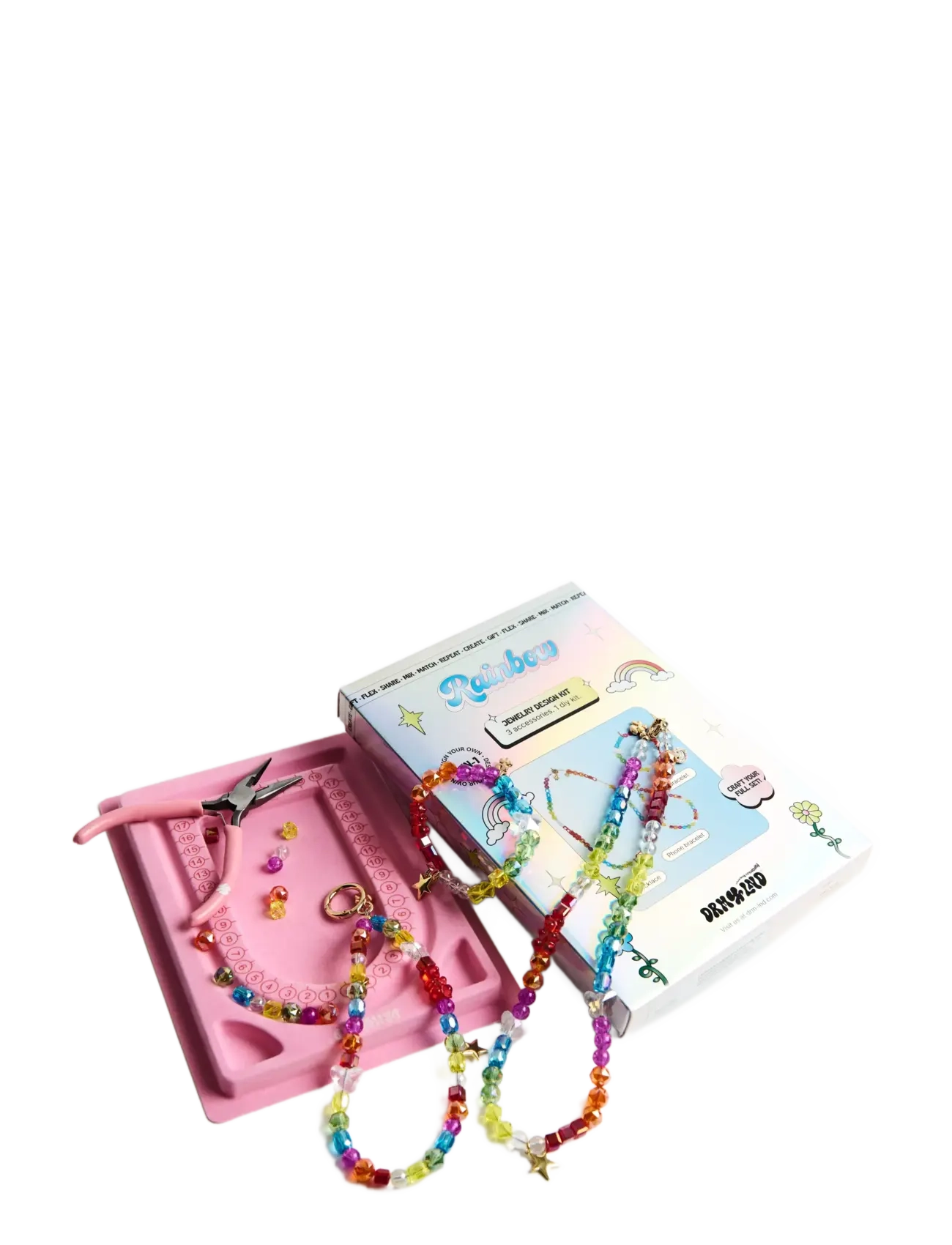 DRM-LND - Rainbow Bright - phone jewellry - mixed colors - 3
