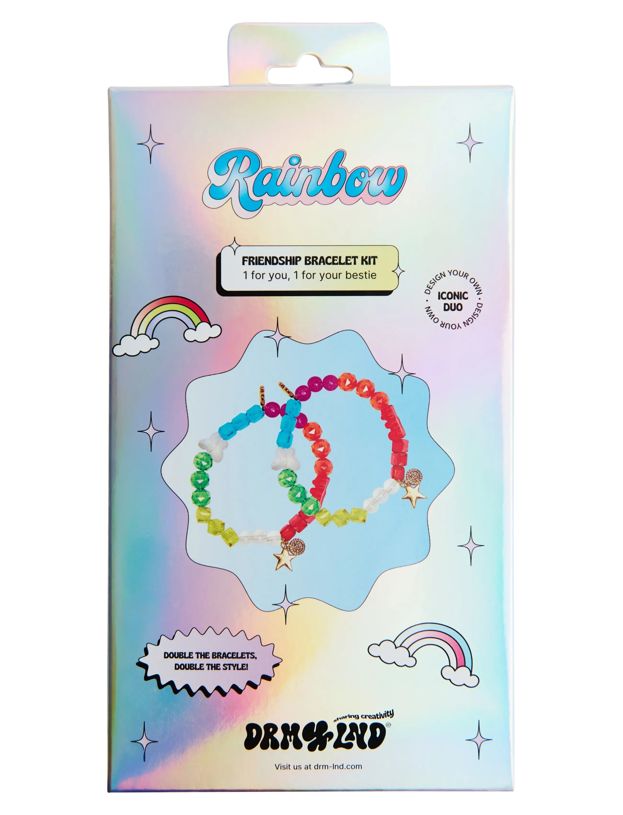 DRM-LND Rainbow Bright, One Size, Craft, Mehrfarbig/gemustert - Jewellery & Accessories, Kinder