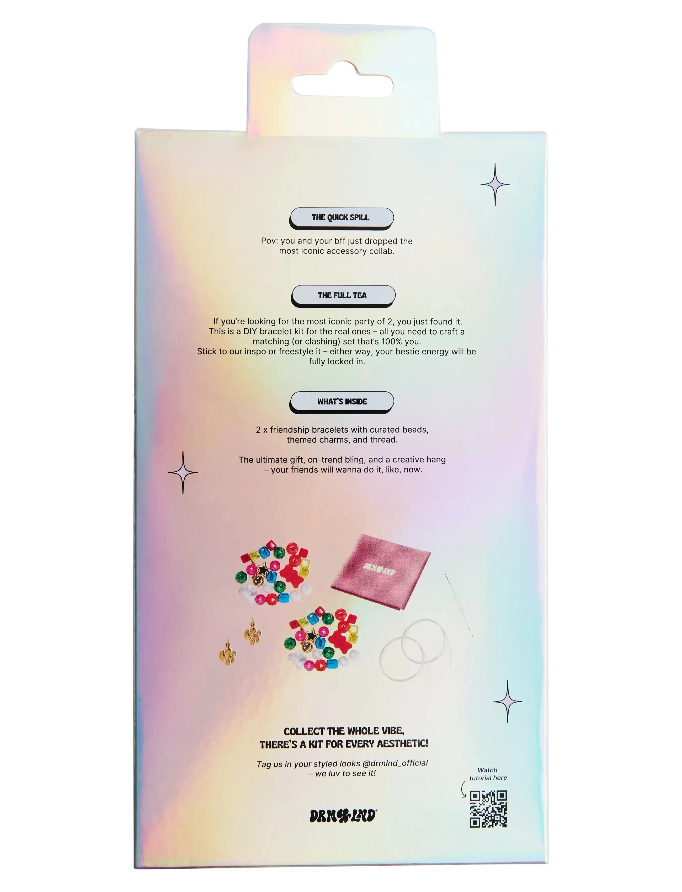 DRM-LND - Rainbow Bright - jewellery & accessories - mixed colors - 1