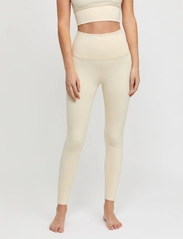 Drop of Mindfulness - EDEN - running & training tights - pearl white matte - 2