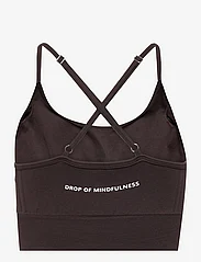 Drop of Mindfulness - MAYA - sportinės liemenėlės: vidutiniškai prilaikančios - dark brown - 1