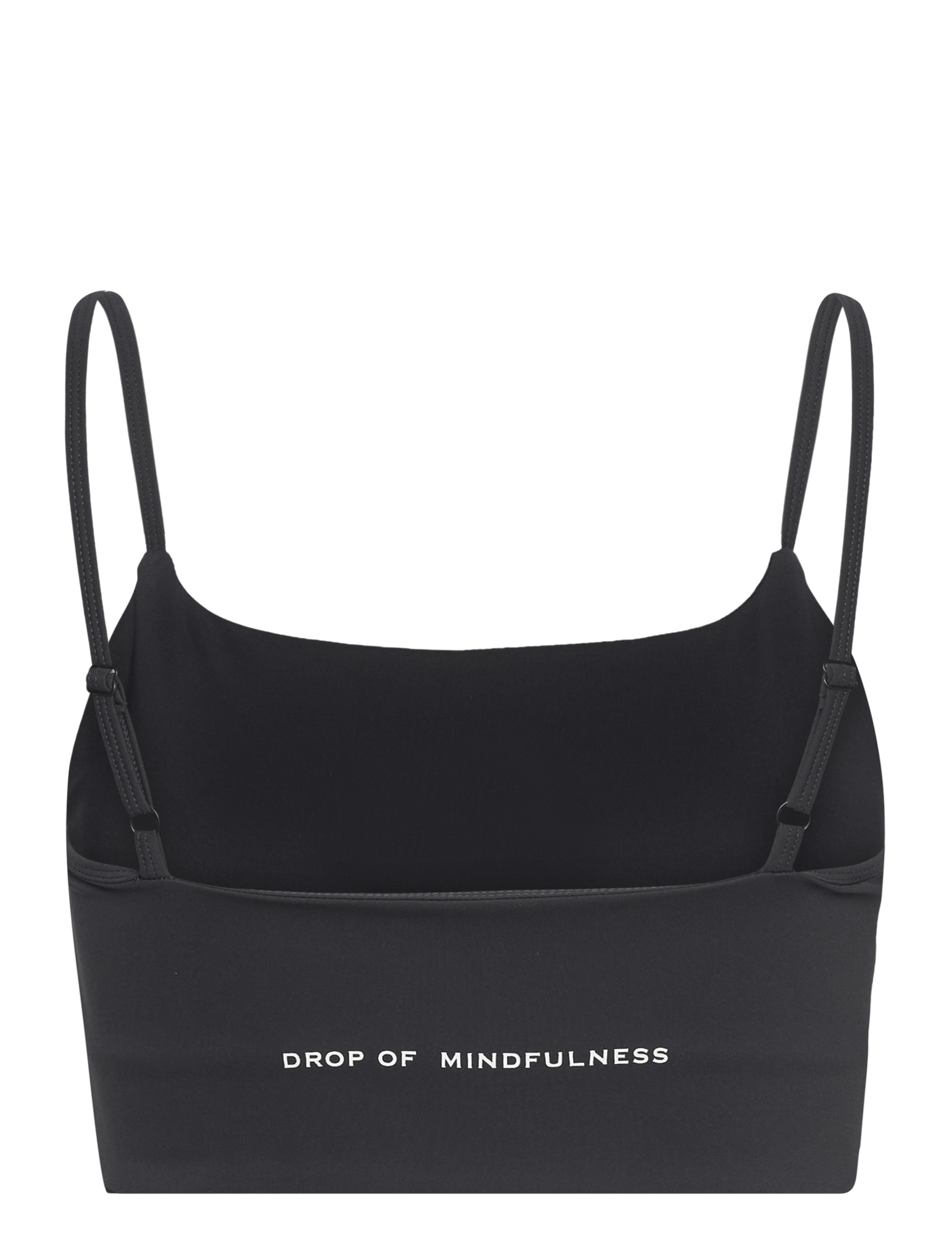 Drop of Mindfulness - THEA SPORTS BRA - black matte - 2