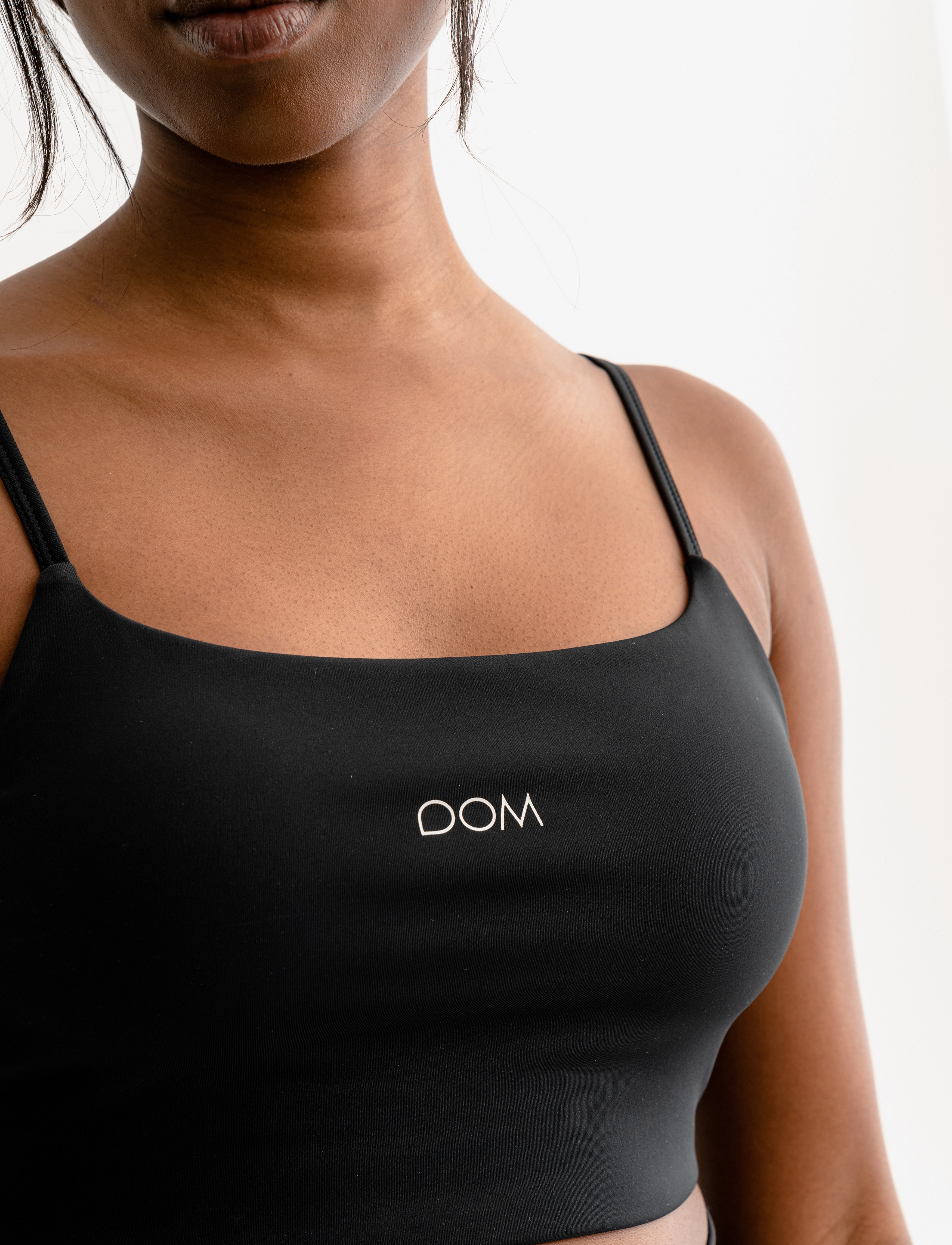 Drop of Mindfulness - THEA SPORTS BRA - black matte - 4