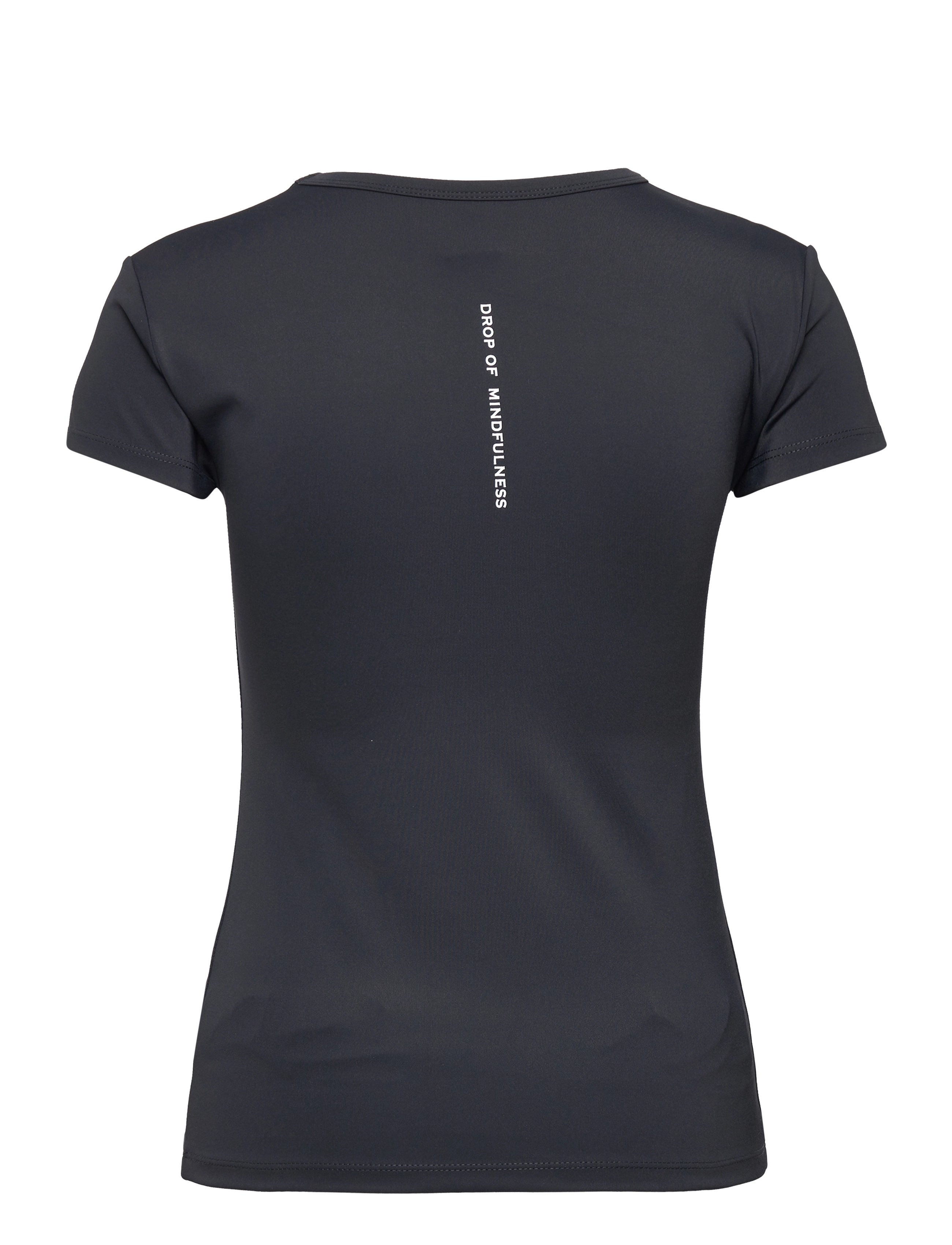 Drop of Mindfulness - JUNI TEE - black matte - 1