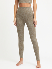 Drop of Mindfulness - MOLLY - running & training tights - olive green melange - 2
