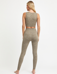 Drop of Mindfulness - MOLLY - running & training tights - olive green melange - 5