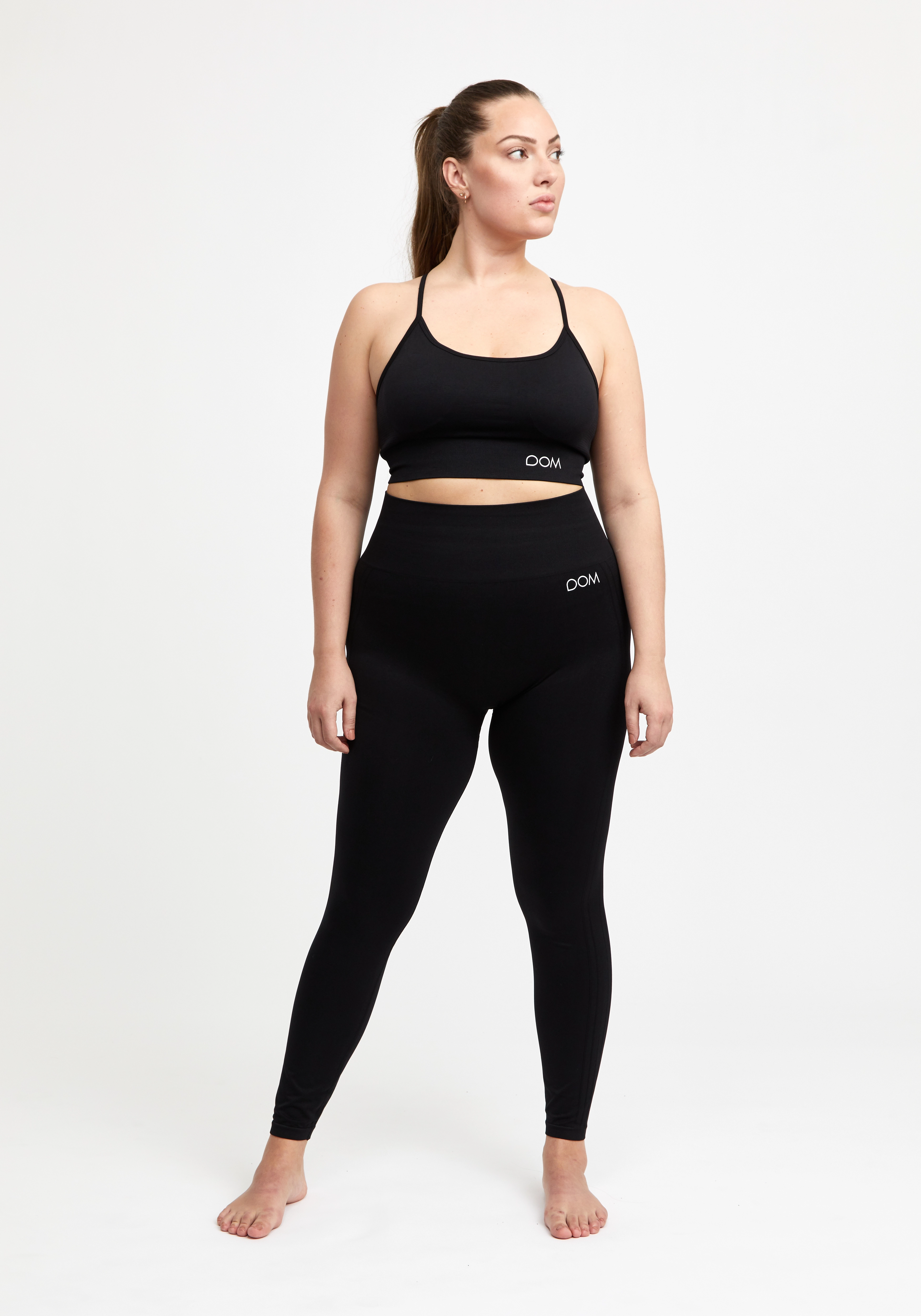 Drop of Mindfulness - CORA - legginsy do ćwiczeń - black - 4