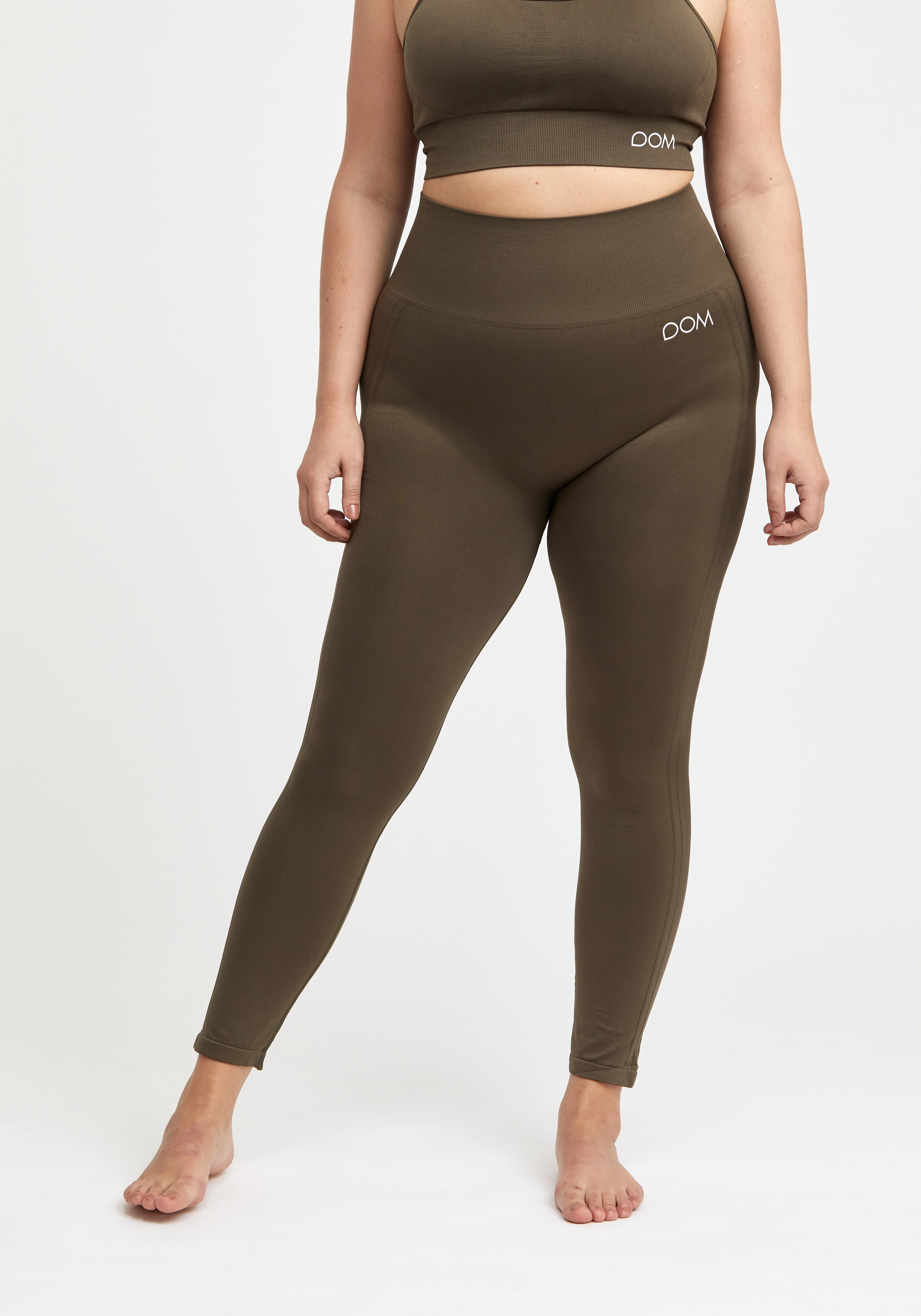 Drop of Mindfulness - CORA - full längd - dark olive - 3