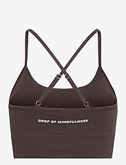 Drop of Mindfulness - TRINITY - sports bh-er: medium støtte - dark brown - 1
