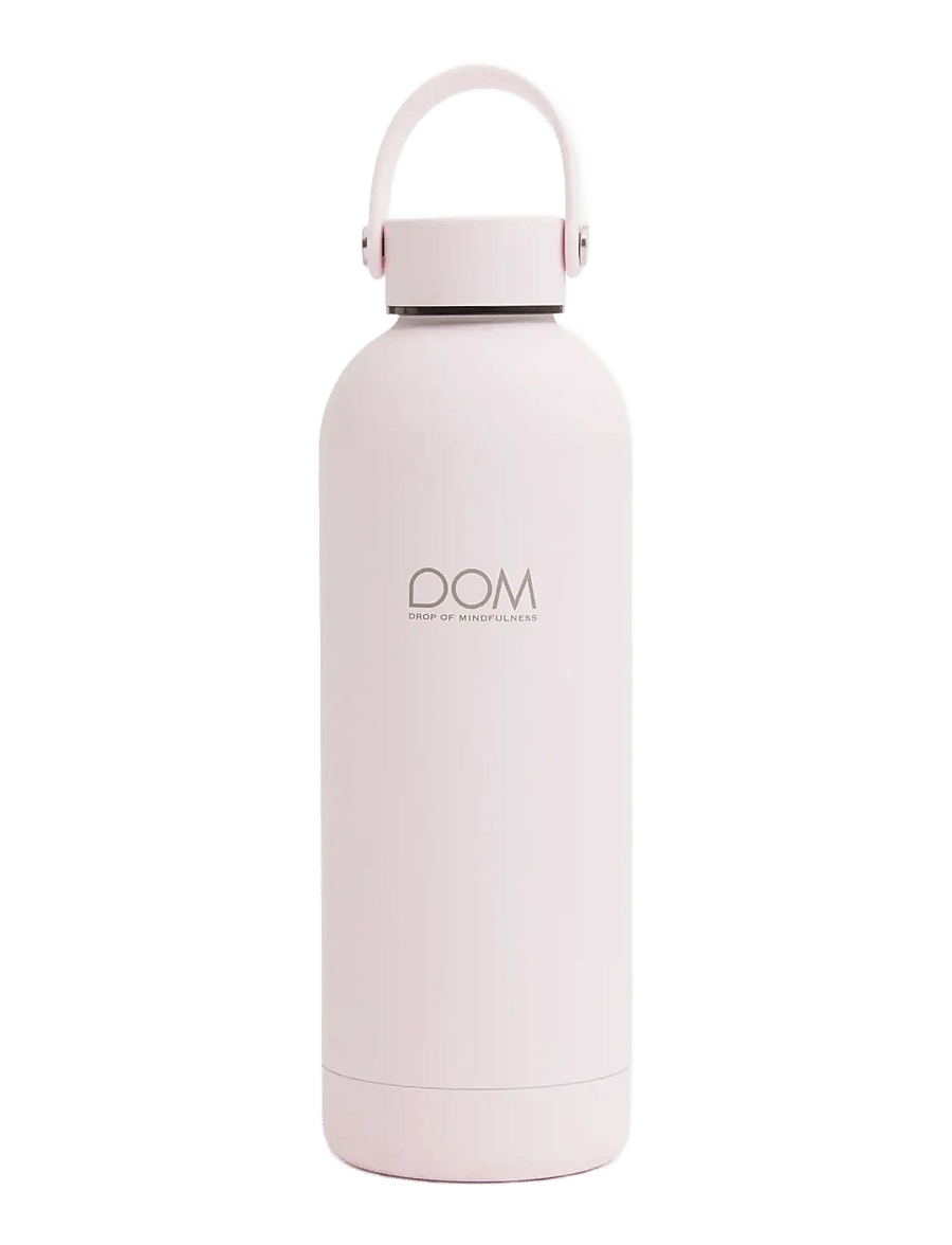 Drop of Mindfulness - WATER BOTTLE - wasserflaschen & thermosflaschen - pink blush - 1