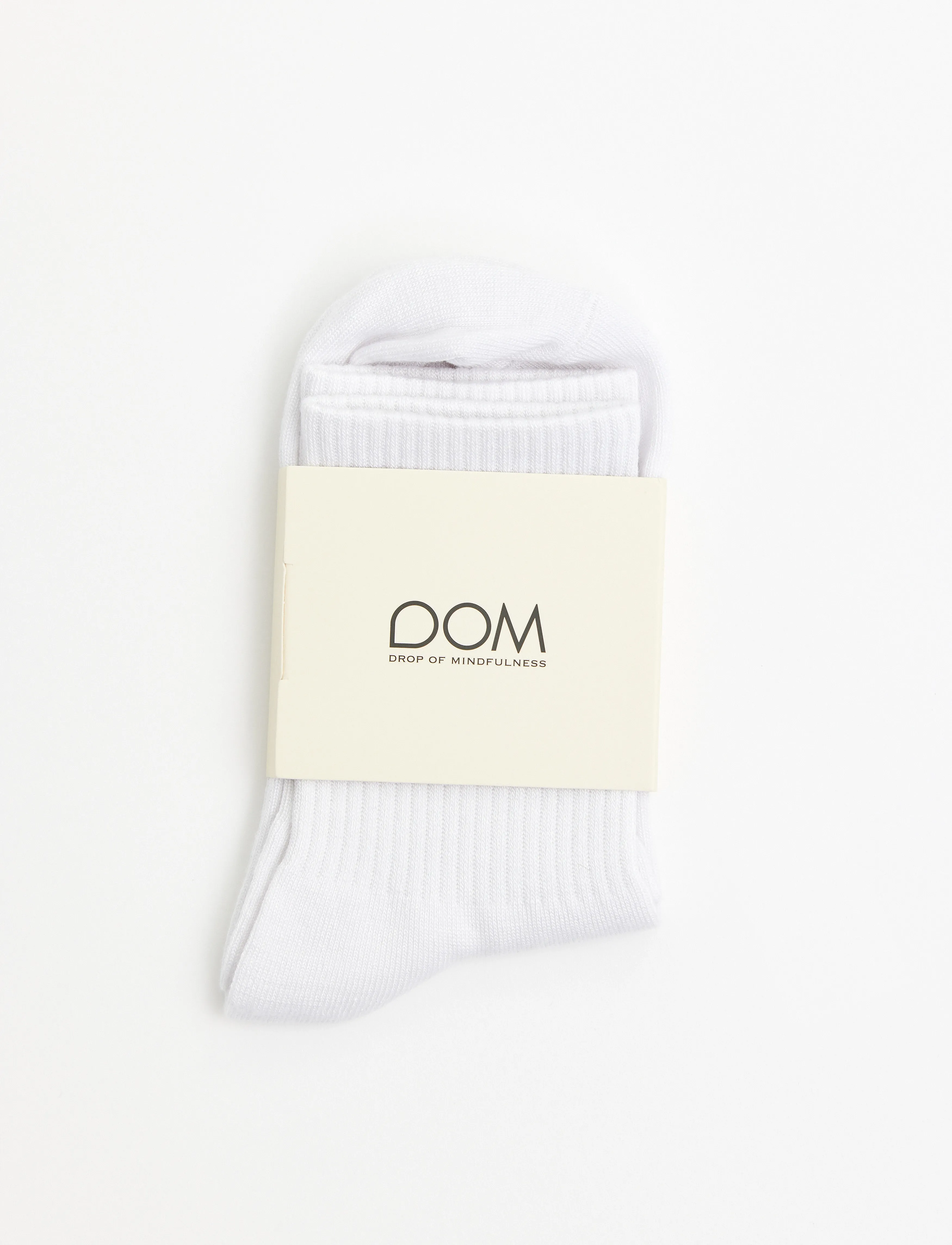 Drop of Mindfulness - DOM SOCKS - white - 3