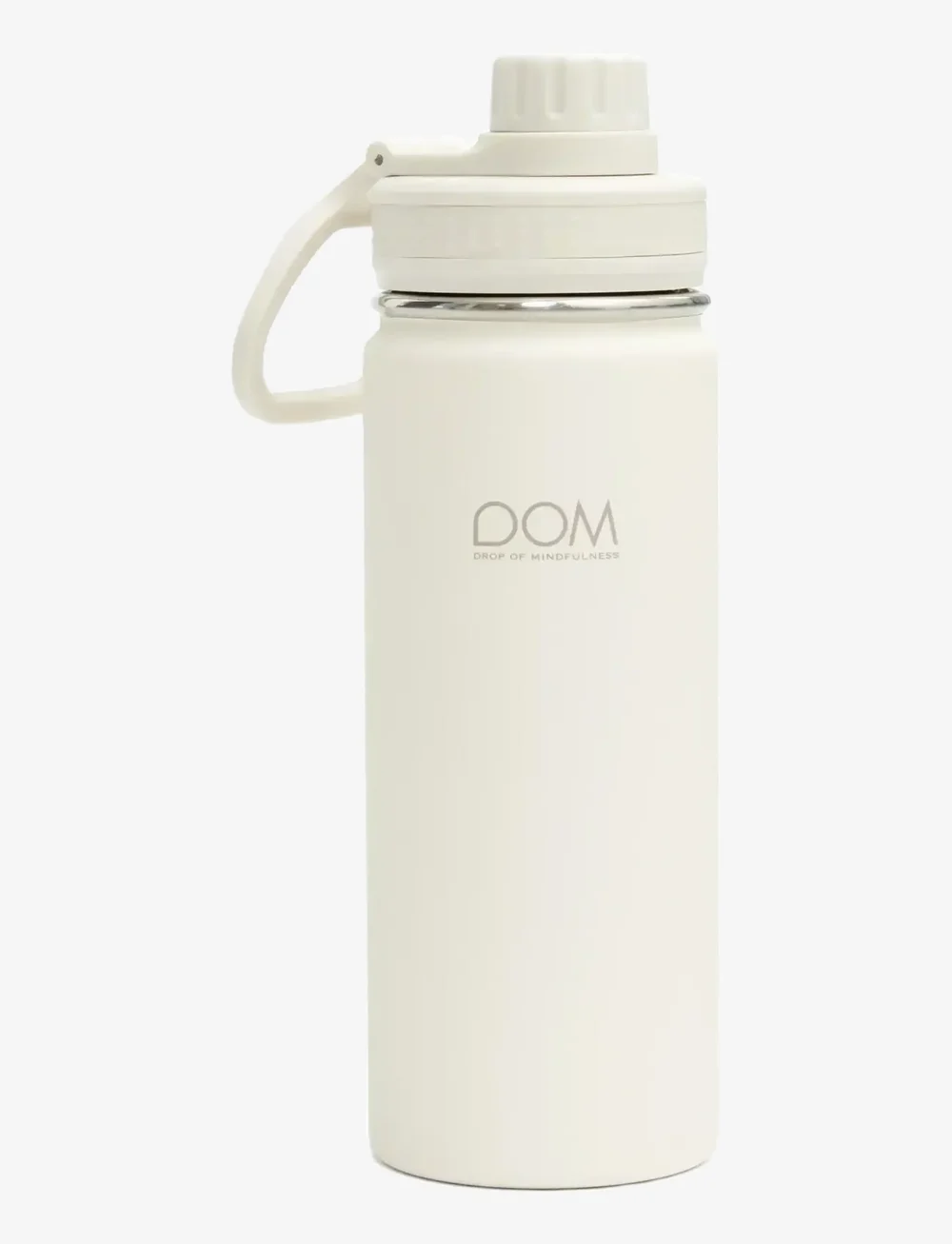 Drop of Mindfulness - WATER BOTTLE SPORT - gertuvės ir termosai - cream white - 0