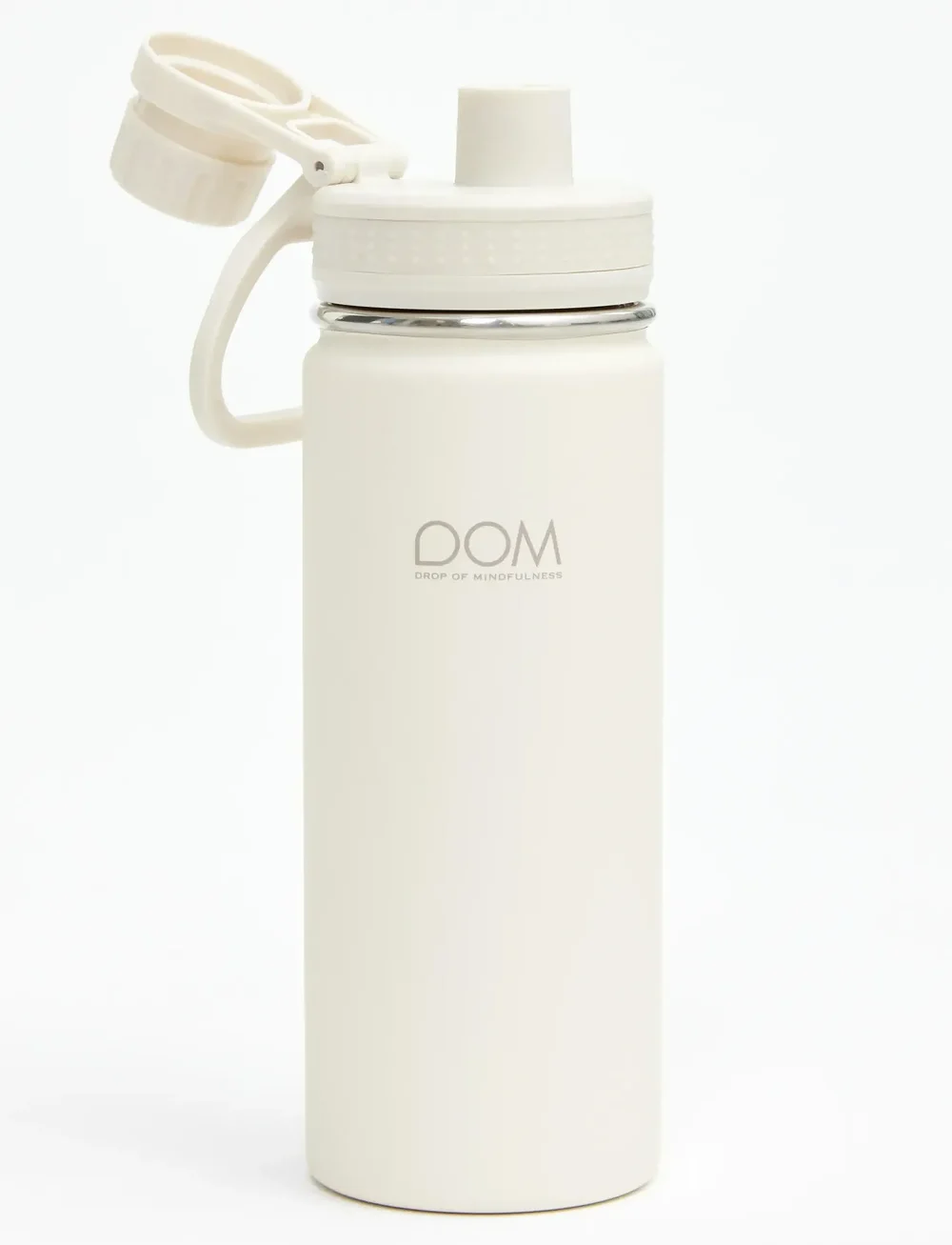 Drop of Mindfulness - WATER BOTTLE SPORT - gertuvės ir termosai - cream white - 1