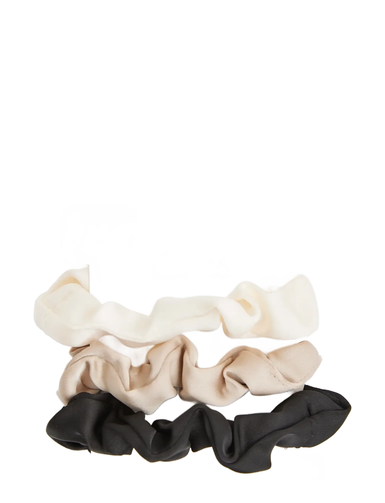 Drop of Mindfulness SATIN HAIR SCRUNCHIE 3-PACK - Hårband - MULTI BLACK / multi