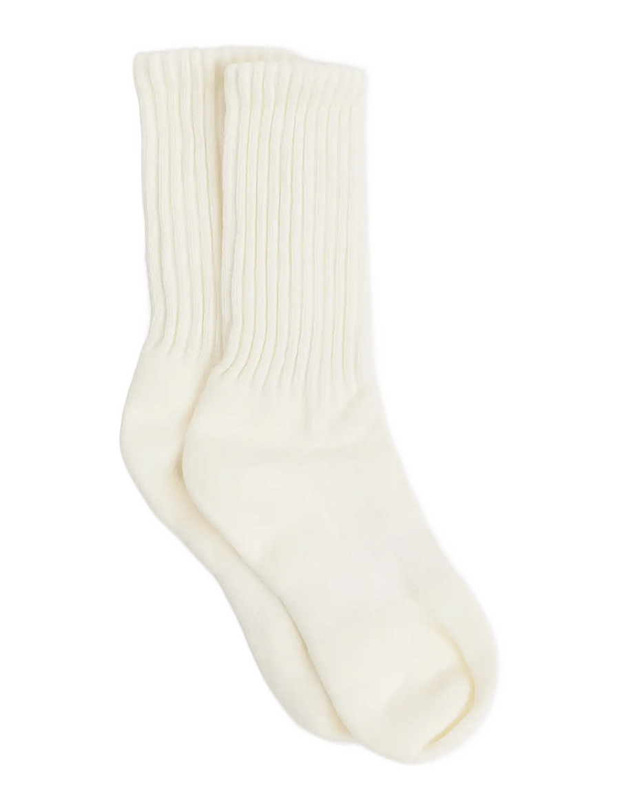 Drop of Mindfulness - DOM SLOUCHY SOCKS - strümpfe - cream white - 0