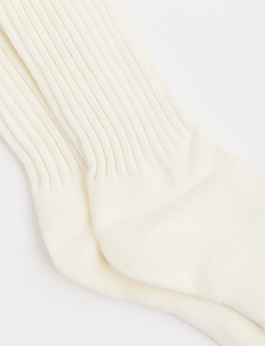 Drop of Mindfulness - DOM SLOUCHY SOCKS - strümpfe - cream white - 4
