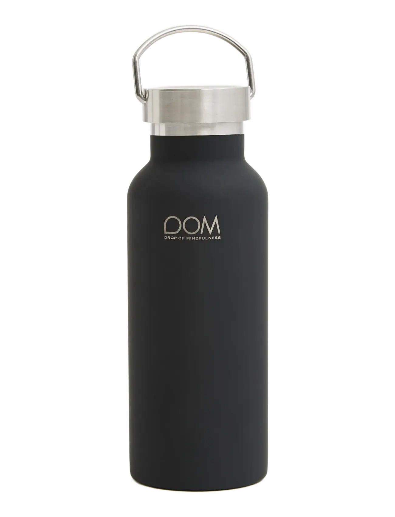 Drop of Mindfulness DOM WATER BOTTLE - Sporto įranga - BLACK / black