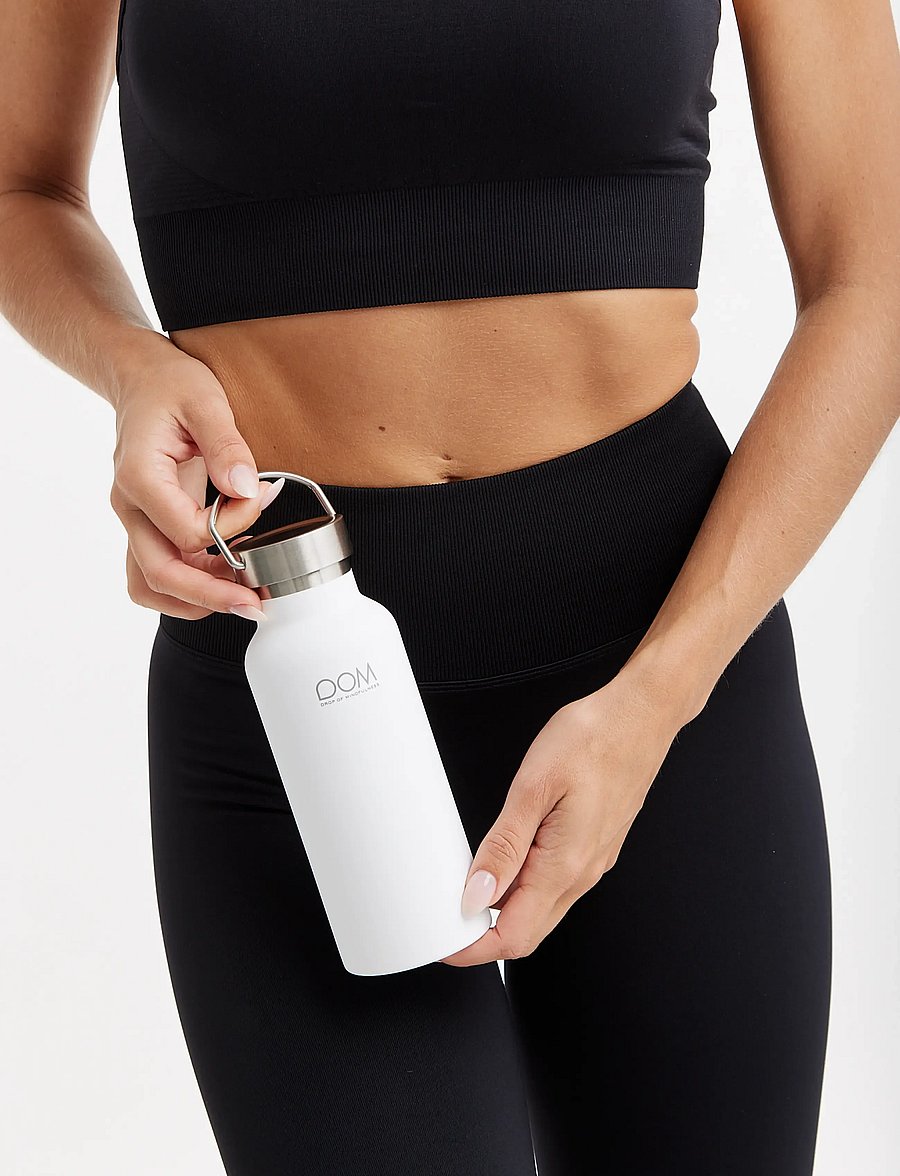 Drop of Mindfulness - DOM WATER BOTTLE - wasserflaschen & thermosflaschen - white - 0