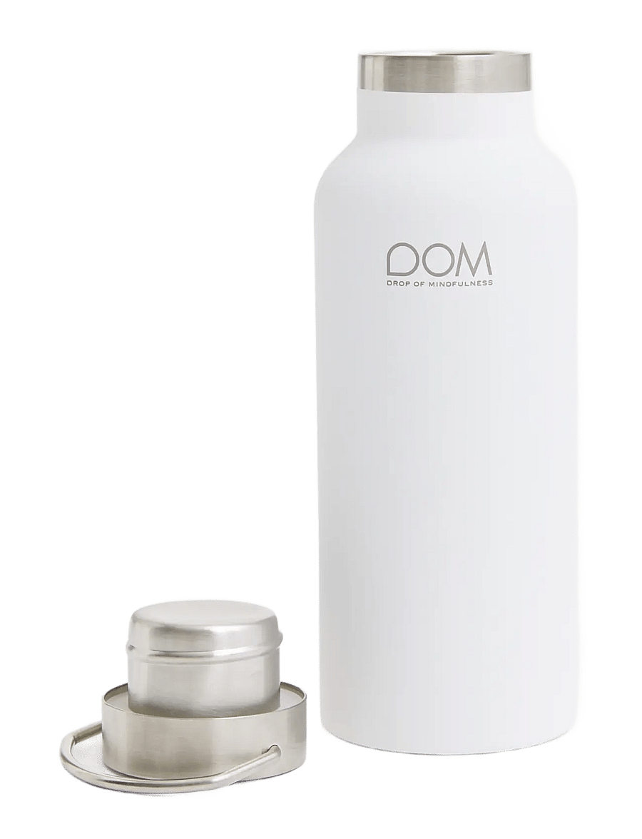 Drop of Mindfulness - DOM WATER BOTTLE - wasserflaschen & thermosflaschen - white - 2