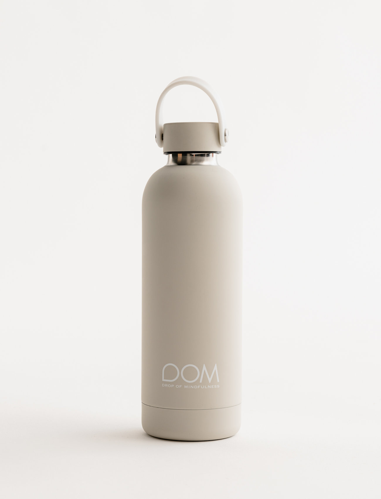 Drop of Mindfulness - WATER BOTTLE - lowest prices - white dove matt - 1