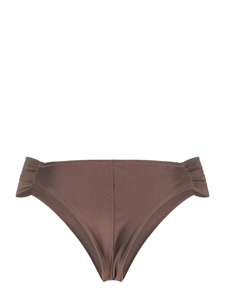 Drop of Mindfulness - SWIM RUCHED BIKINI BOTTOM - sportsbadetøj - satin coconut brown - 2