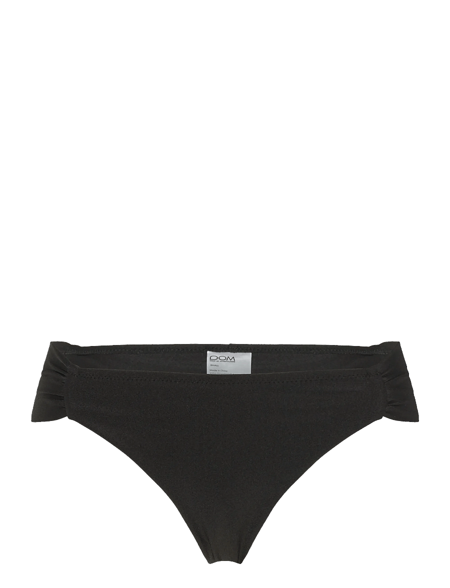 Drop of Mindfulness - SWIM RUCHED BIKINI BOTTOM - sportsbadetøj - satin black stone - 1